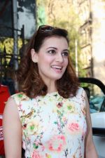 Dia Mirza supports Swades NGO for SCMM Marathon in Mumbai on 12th Jan 2015